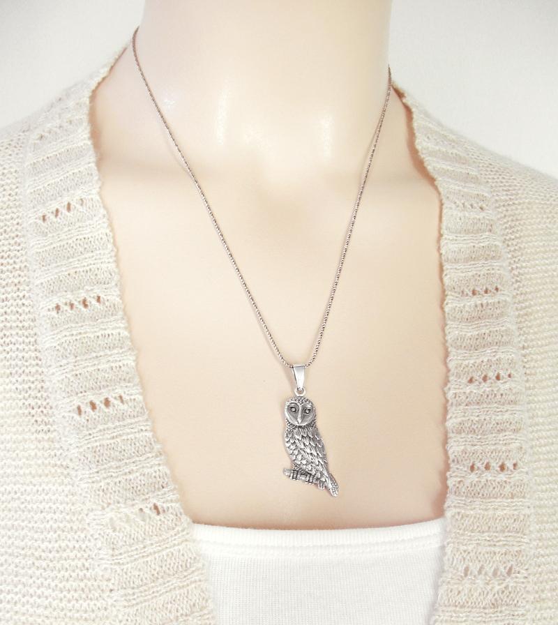Striking Egyptian Owl Hieroglyph Necklace  | woot & hammy thoughtful jewelry