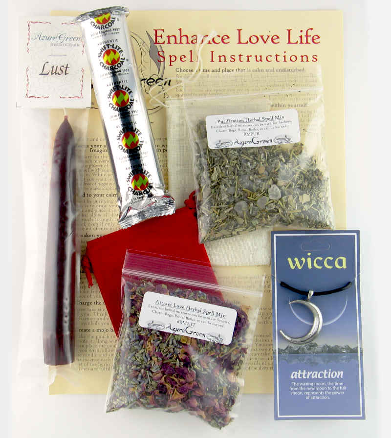 Enhanced Love Life Spell Ritual Kit