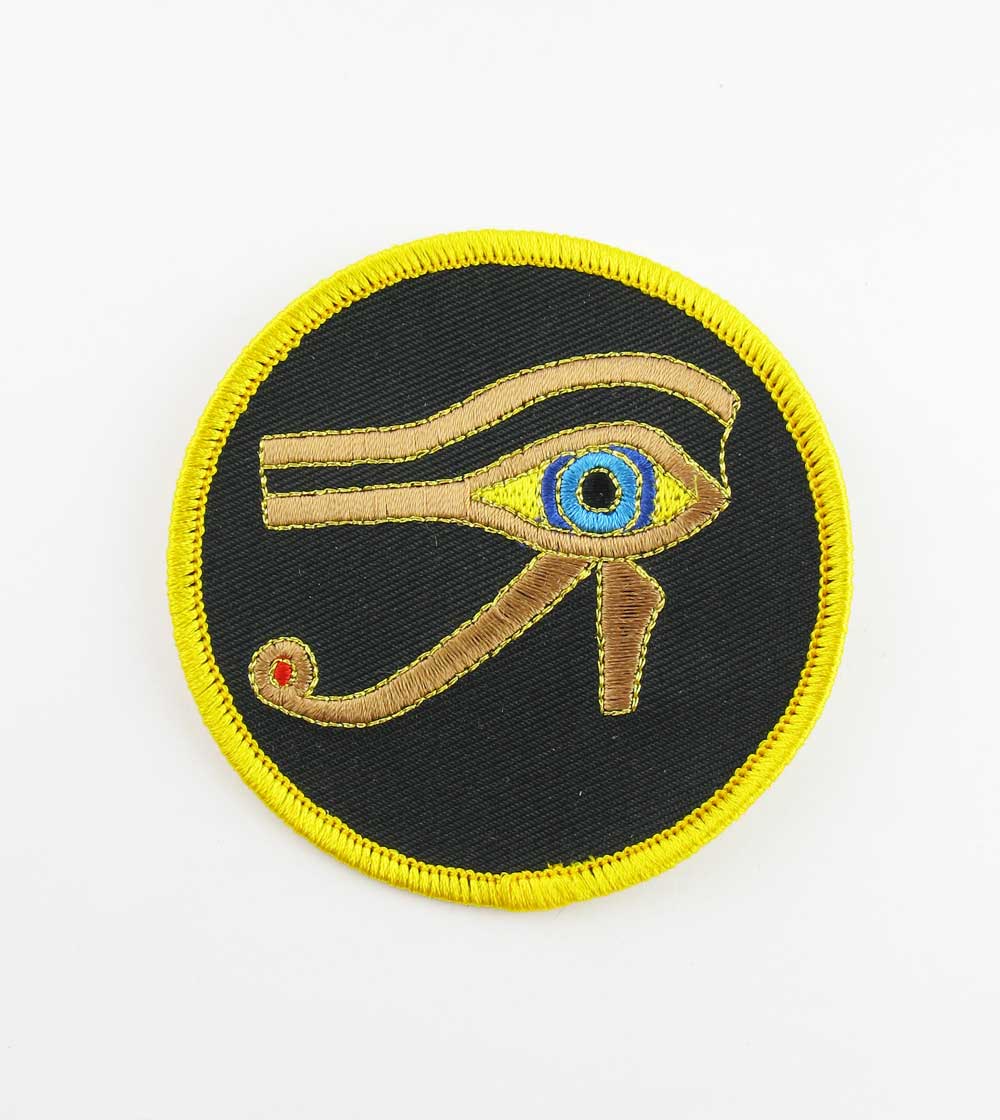 Patch à coudre Oeil d’Horus brodé