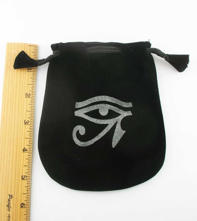 Eye of Horus Velveteen Pouch