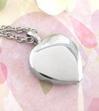 Heart-Shaped Angel Wing Memorial Urn Necklace - woot & hammy