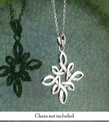 Four Pointed Celtic Knot Necklace - woot & hammy