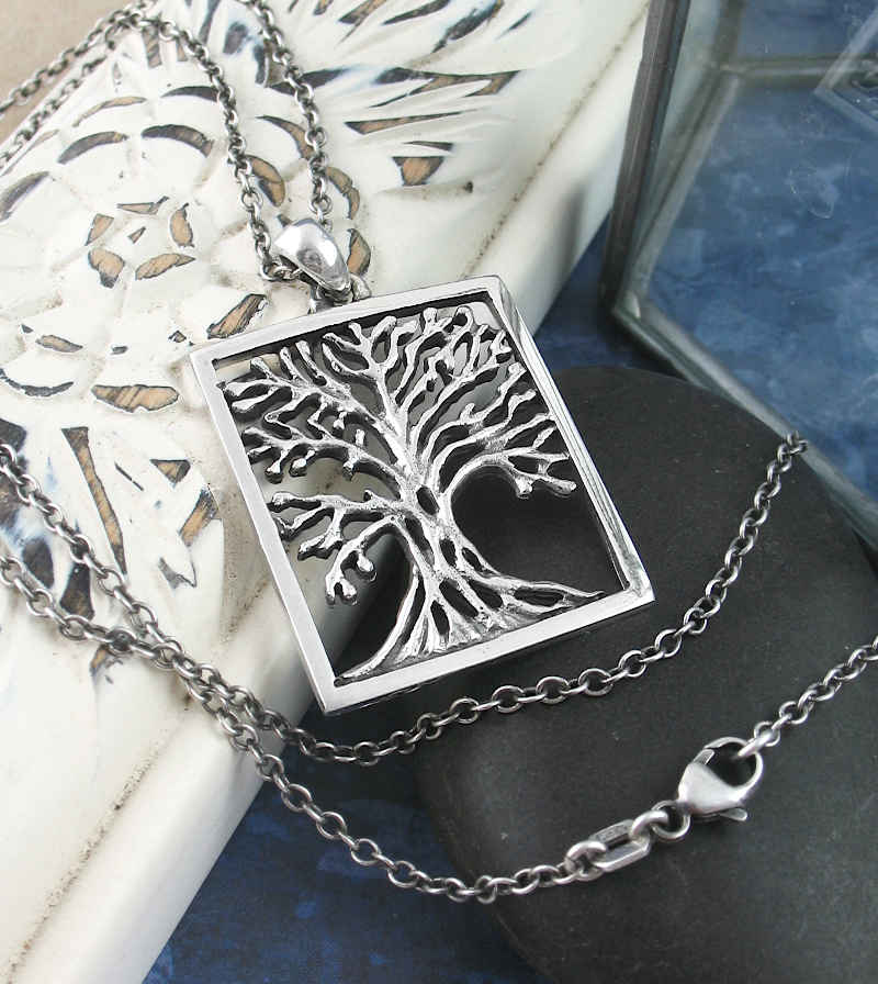 Framed Woody Tree of Life Pendant | Woot & Hammy