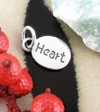Petite Heart 4th Chakra Symbol Charm / Pendant | Woot & Hammy