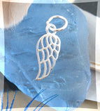 Little Lacy Angel Wing Charm