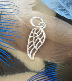 Lacy Angel Wing Charm / Pendant | Woot & Hammy