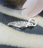 Lacy Angel Wing Charm / Pendant | Woot & Hammy