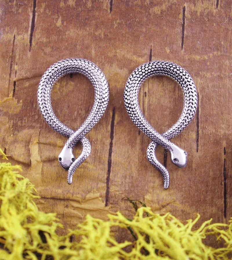 Looping Snake Post Earrings | woot & hammy