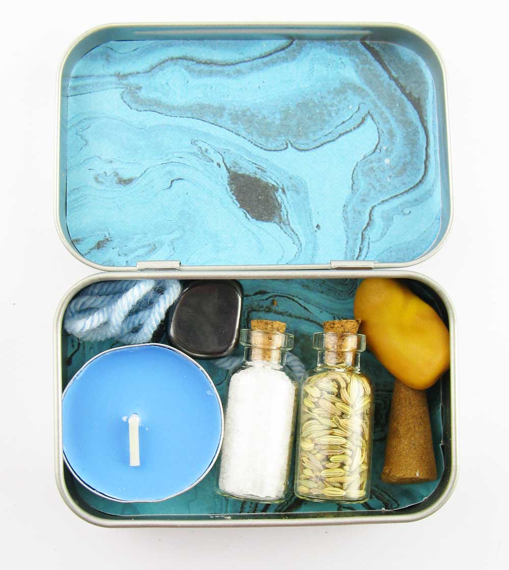 Mini Healing Travel Altar Kit Set w/ Case