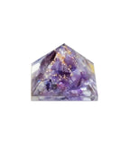 Small Orgone Orgonite Amethyst Pyramid
