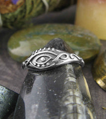 Oxidized Evil Eye Ring | Woot & Hammy