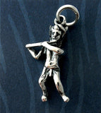 Flute-Playing Pastoral God Pan Charm / Pendant | Woot & Hammy