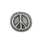 Peace Pocket Stone, Lead-Free Pewter