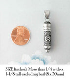 Poison Locket Pendant With Pentacles and Moonstone | woot & hammy