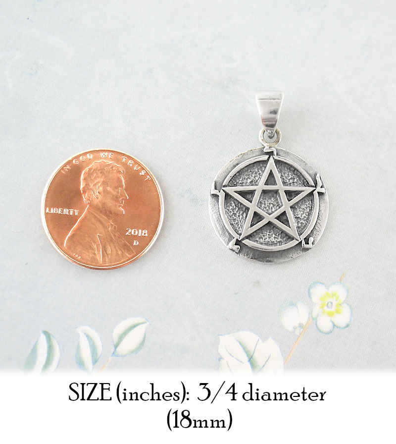 Pentagram / Pentacle With Hebrew Letters Pendant | Woot & Hammy