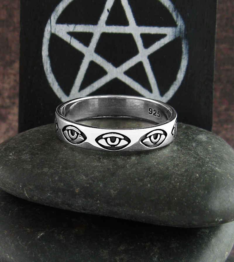 Repeating Evil Eye Band Ring | Woot & Hammy