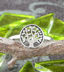 Round Cut-Out Tree of Life Ring | Woot & Hammy