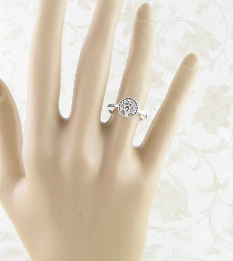 Round Cut-Out Tree of Life Ring | Woot & Hammy