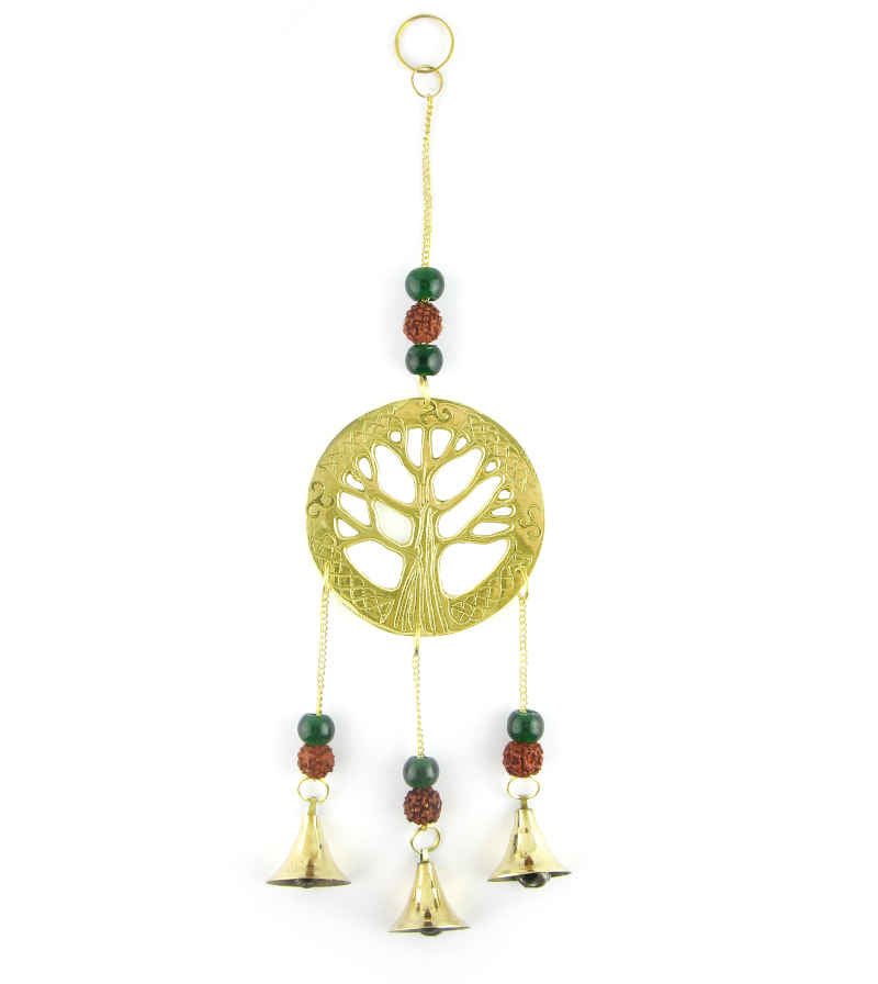 Tree of Life Wind Chime With Three Bells | Woot & Hammy