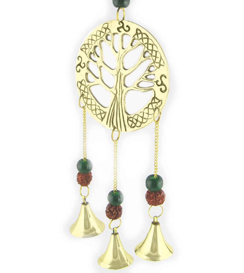 Tree of Life Wind Chime With Three Bells | Woot & Hammy