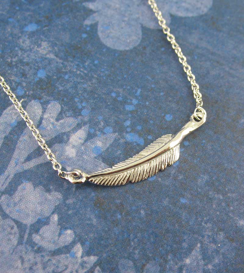 WINDANDSEAWIND AND SEA Feather Neckless BLACK