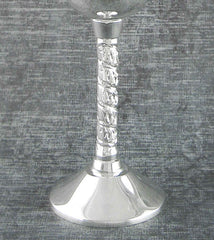 Chalice With Pentagram and Rope Stem, 4-3/4 Inch | woot & hammy