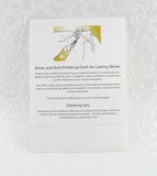 Polishing Cloth for Silver & Gold Jewelry - woot & hammy