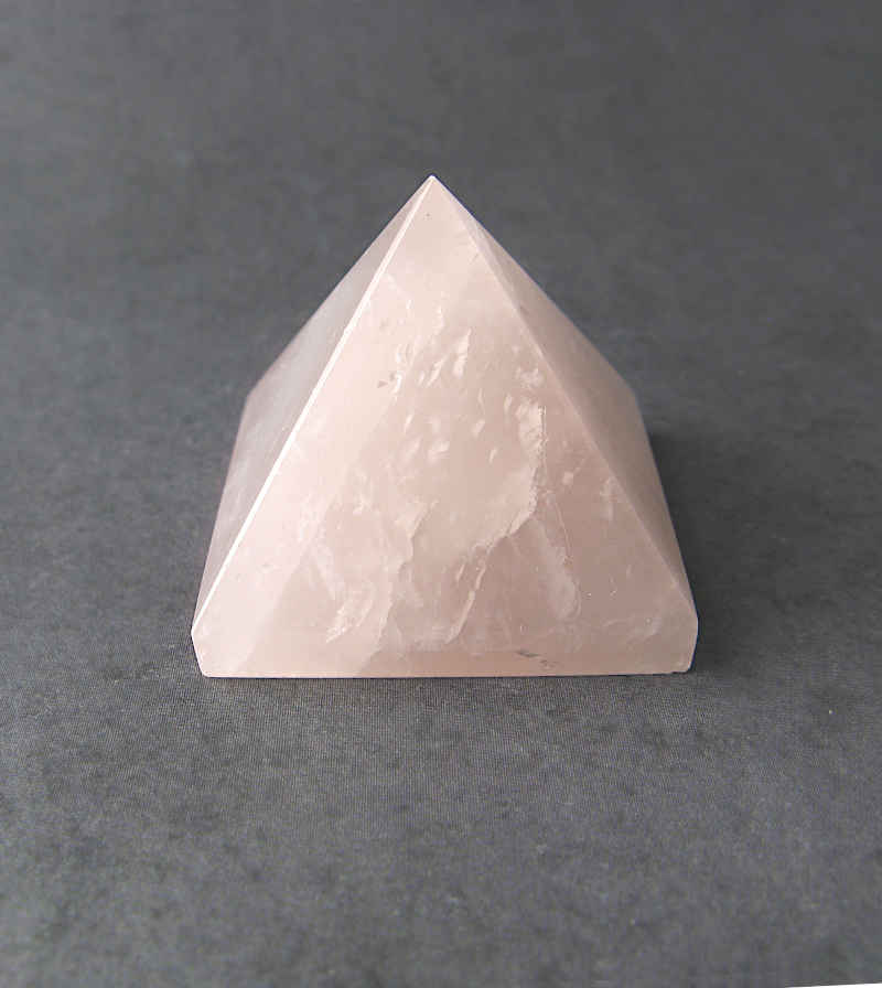 Small Rose Quartz Pyramid | woot & hammy