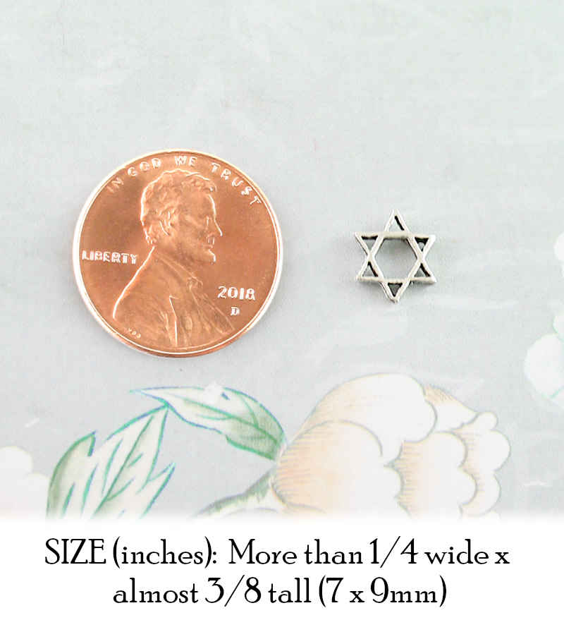 Star of David Symbol Petite Post Earrings | woot & hammy