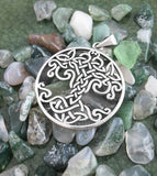 Ornamental Celtic Tree of Life Cut-out Pendant | Woot & Hammy