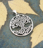 Ornamental Celtic Tree of Life Cut-out Pendant | Woot & Hammy