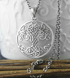 Ornamental Celtic Tree of Life Cut-out Pendant | Woot & Hammy