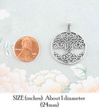 Ornamental Celtic Tree of Life Cut-out Pendant | Woot & Hammy