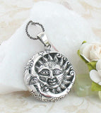 Ornate Sun and Moon Necklace - woot & hammy