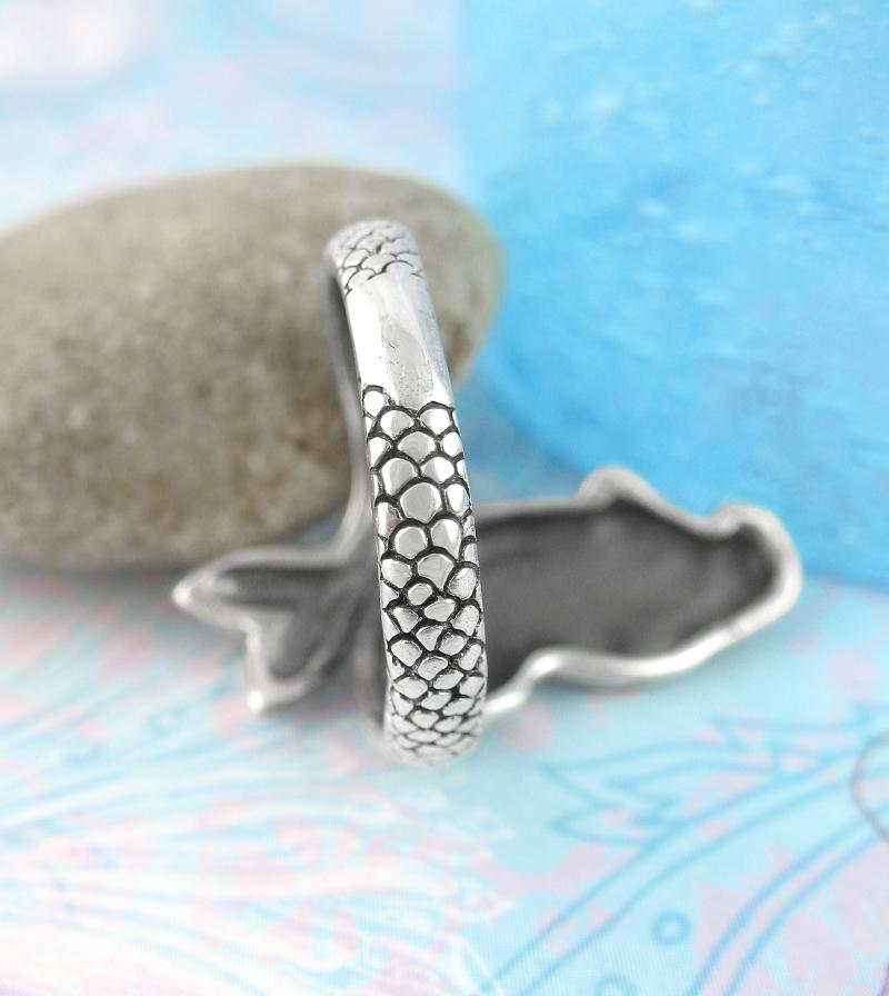 thumbnail image 2 of Mermad Adjustable Sterlng Slver Rng - Etsy 2 of 13
