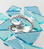 Swimming Mythical Mermaid Adjustable Ring | Woot & Hammy
