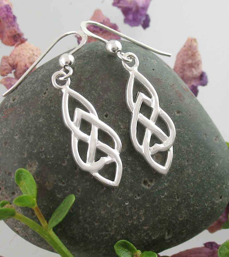 Celtic Infinity Drop Earrings | Woot & Hammy