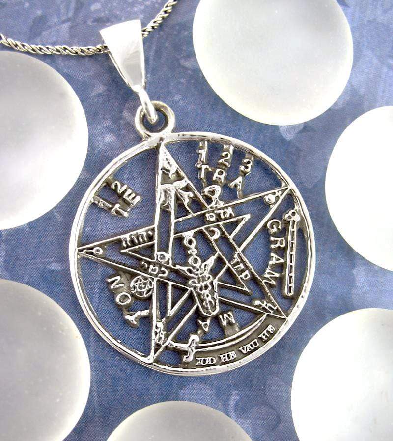 Mystical Tetragrammaton Pentacle Pendant