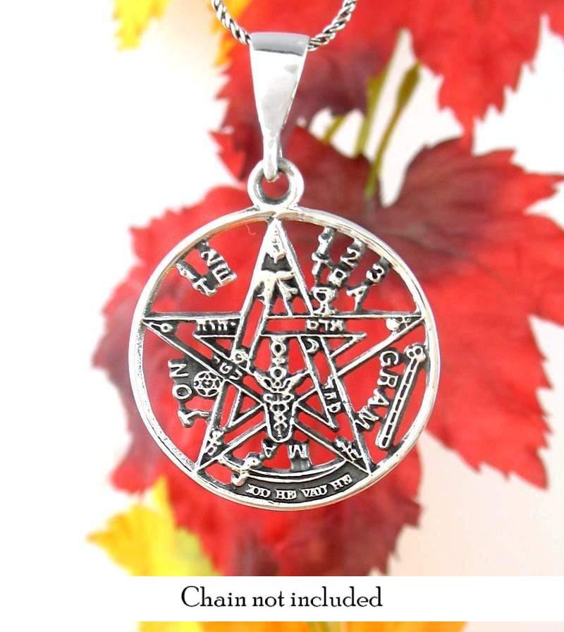 Mystical Tetragrammaton Pentacle Pendant