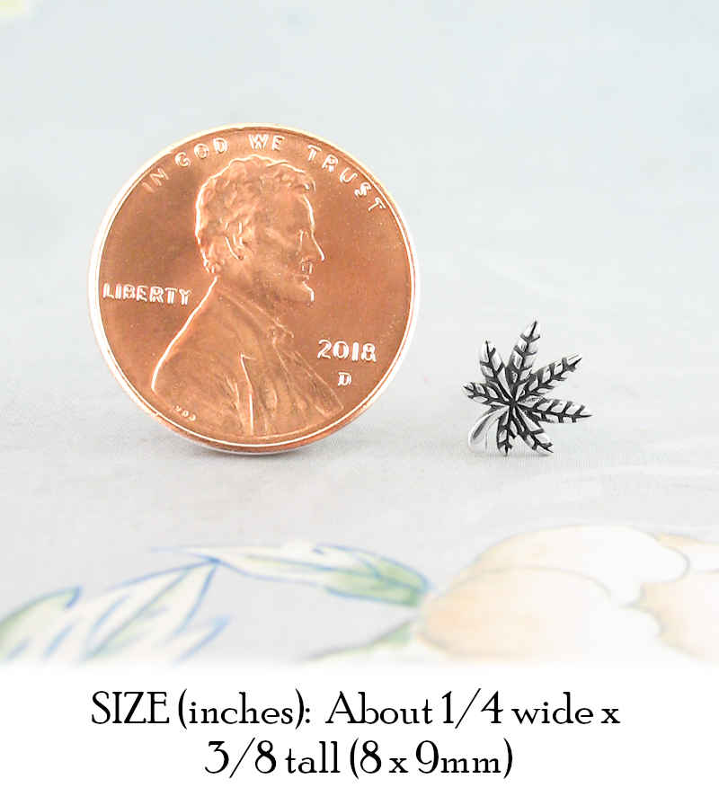 Tiny Marijuana Cannabis Pot Leaf Post Earrings | Woot & Hammy