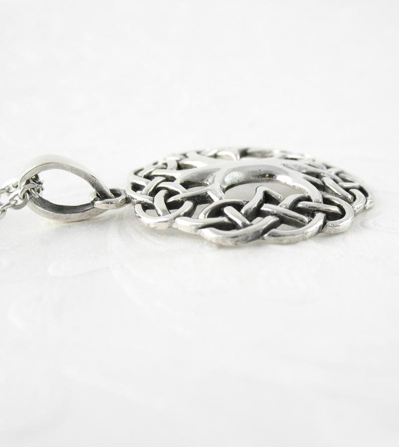 Tree of Life Necklace with Celtic Knot Border - woot & hammy