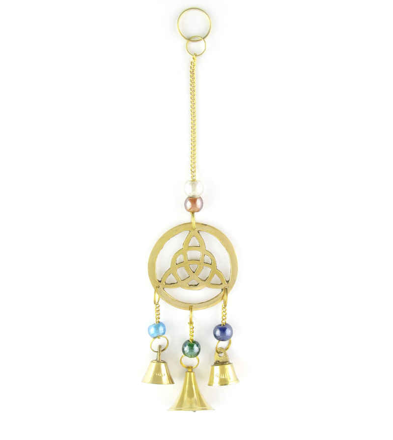 Triquetra Wind Chime With Three Bells | Woot & Hammy