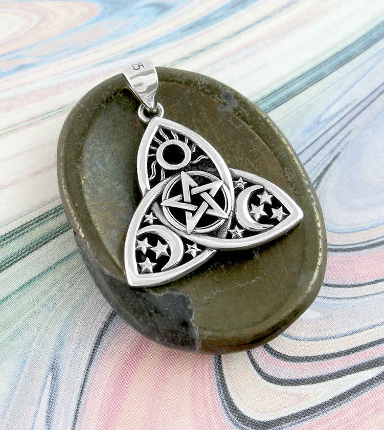 1.5in Uomo Argento Sterling Nodo Celtico Croce Dicembre Pietra 1.5in Uomo Argento Sterling Nodo Celtico Croce Dicembre Pietra