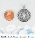 Tree of Life Medallion Pendant