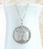 Intricate Celtic Knot Tree of Life Necklace - woot & hammy