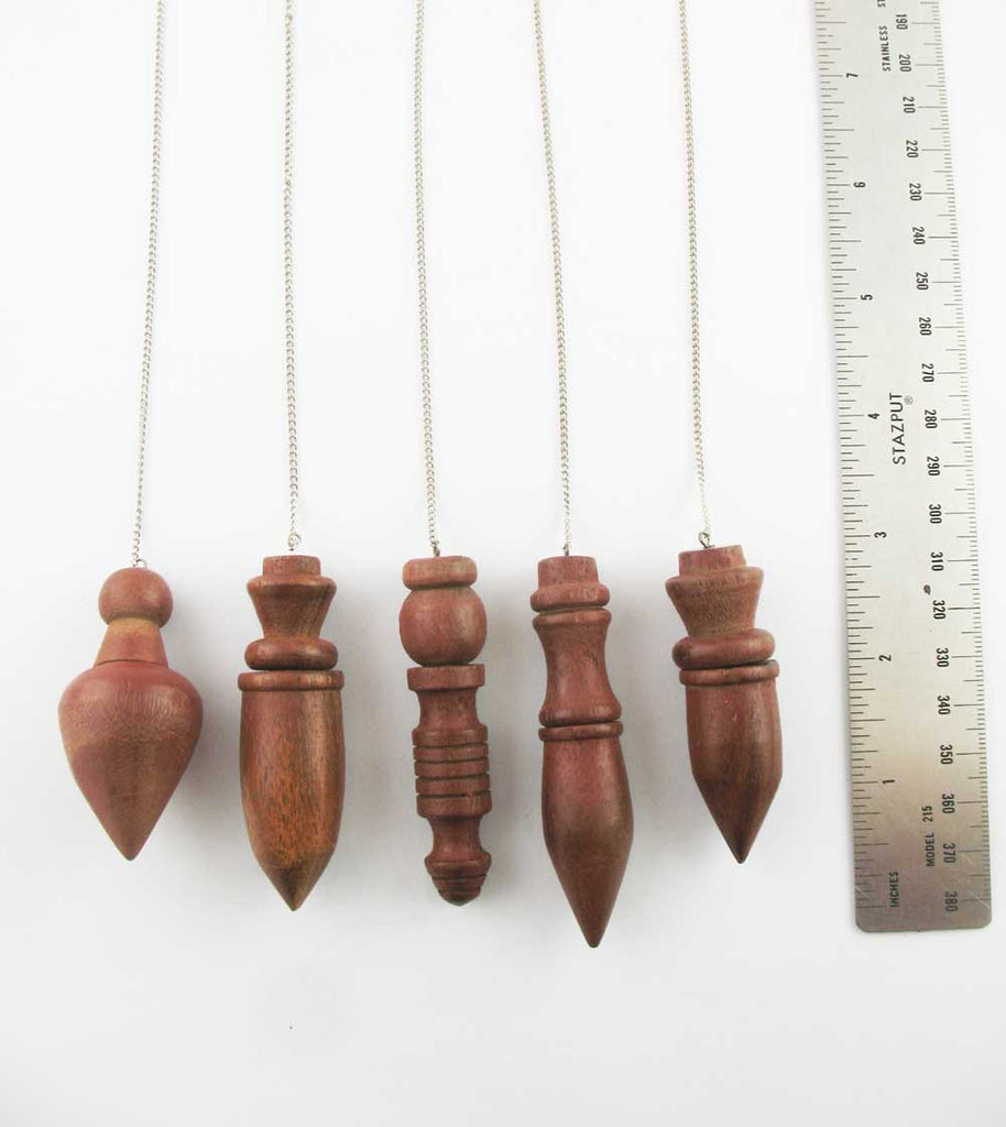 Wooden Pendulum with Hidden Chamber Stash Compartment
